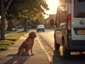 Delivery Driver’s Canine Friend: A Heartwarming Tale