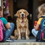 Dog’s Unwavering Loyalty Melts Hearts at School