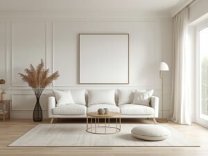 Minimalist Living Room Design: Tips for a Calm, Clutter-Free Space