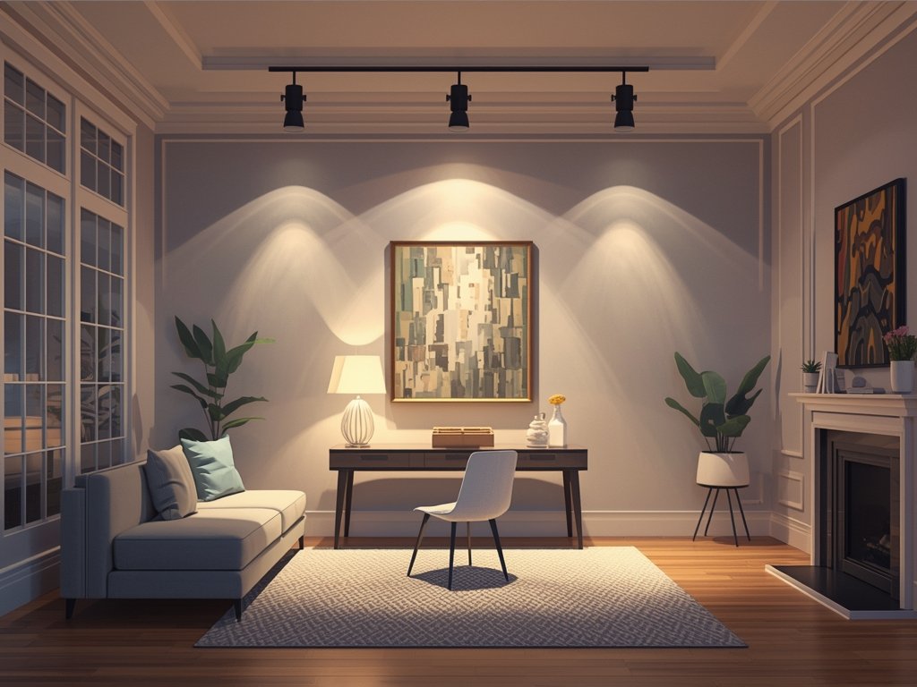 An illustration demonstrating the concept of lighting layers, featuring a