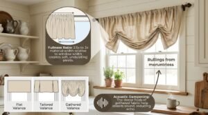 The Farmhouse Window: Designing with Gathered Valances