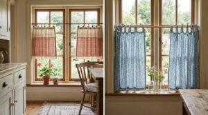 Cafe Curtain Design Strategies for a Cozy Cottage Aesthetic