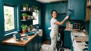 Strategic Color Drenching: Budget-Friendly Kitchen Makeovers
