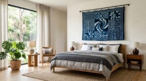 10 Adire Fabric Bedroom Wall Ideas for a Stylish Space