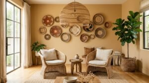 10 Rattan & Wicker Decor Ideas for Afrohemian Chic