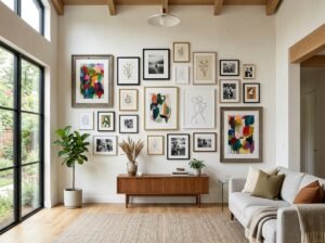 20 DIY Gallery Wall Ideas with Frames from Any Store